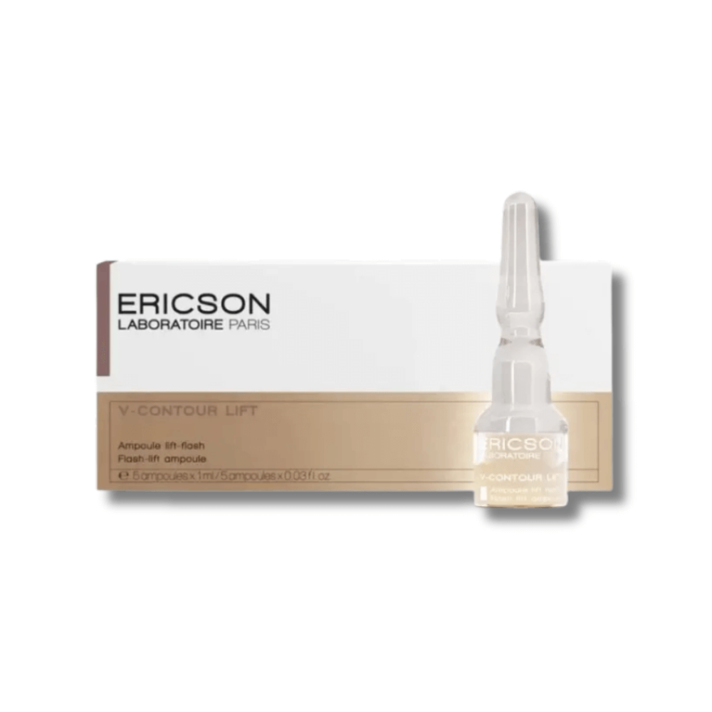 Набір сироваток для миттєвого ліфтингу - Ericson Laboratoire V-Contour Lift Flash-Lift Ampoule