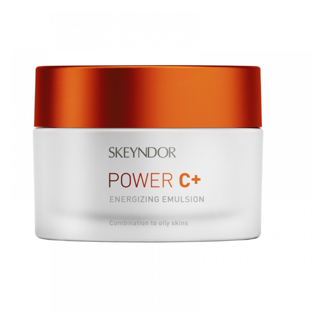 Антиоксидантная осветляющая эмульсия SPF 15 для комбинированной кожи - Skeyndor Power C+ Energizing Emulsion Combination To Oily Skins