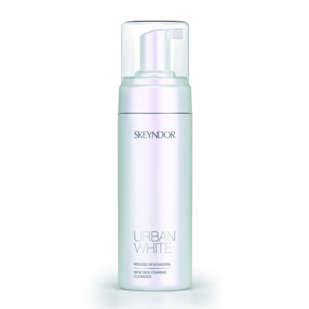 Очищаючий мус з молочною кислотою - Skeyndor Urban White New Skin Foaming Cleanser