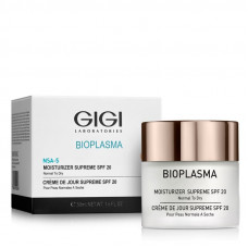 Зволожуючий крем для нормальної та сухої шкіри з SPF 20 - GIGI Bioplasma Moisturizer for Dry Skin SPF 20