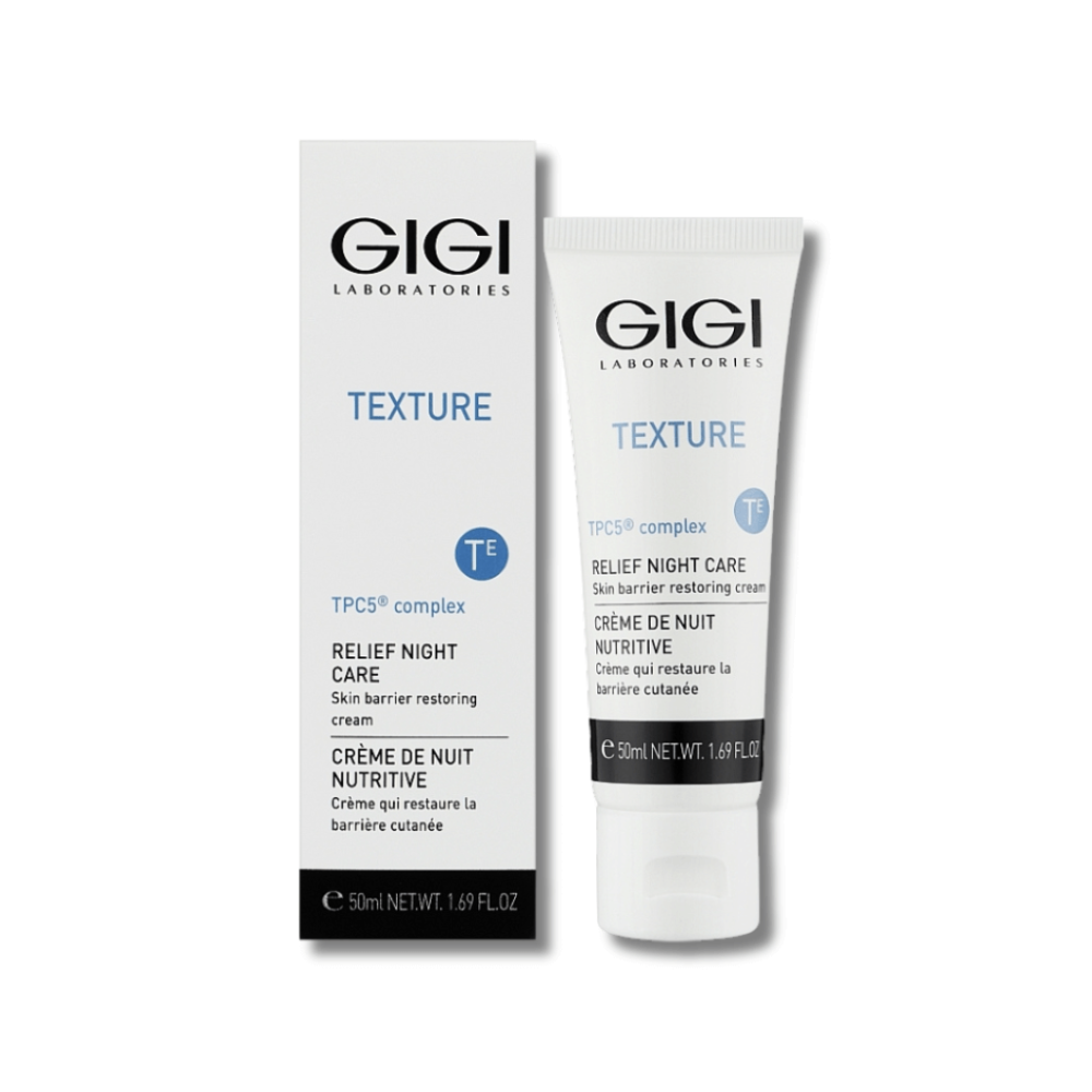 Поживний нічний крем для обличчя - GiGi Texture Relief Night Care