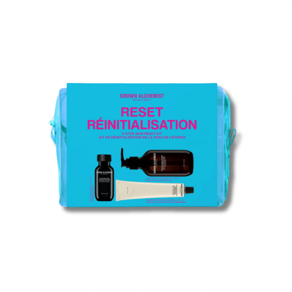 Набір для 3-етапного відновлення шкіри - Grown Alchemist 3-Step Skin Reset kit 