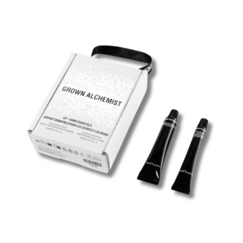 Вишуканий дует для зволоження губ та шкіри рук - Grown Alchemist Lip + Hand Essentials Set