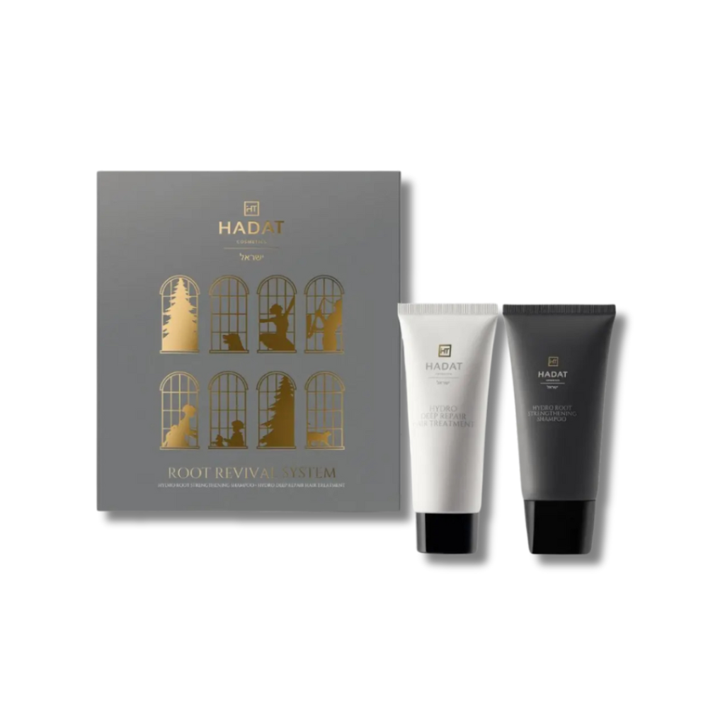 Подарунковий набір "Система відновлення коренів" - Hadat Cosmetics Root Revival System Set