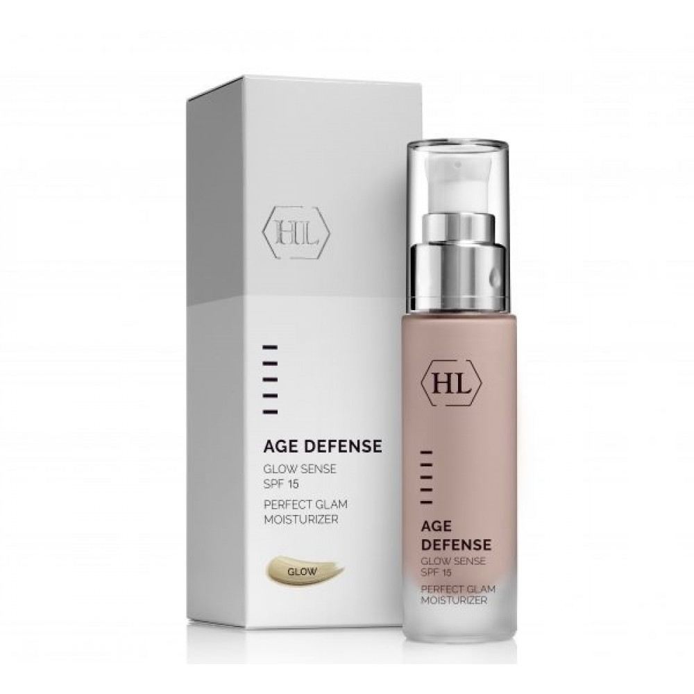 Крем із декоративним ефектом - Holy Land AGE DEFENSE Glow Sense SPF15