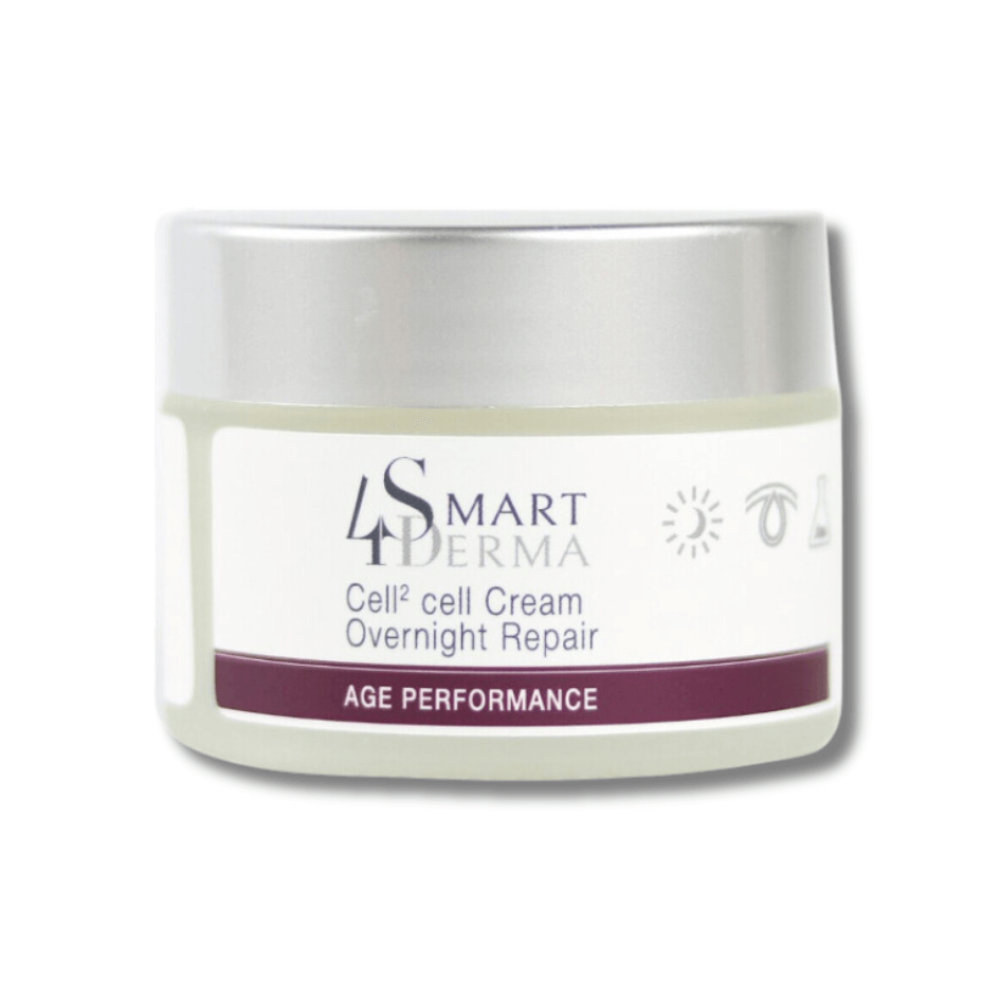Хронобіологічний енергетичний нічний ліфтинг-крем - Smart4Derma Cell2Cell Cream Overnight Repair