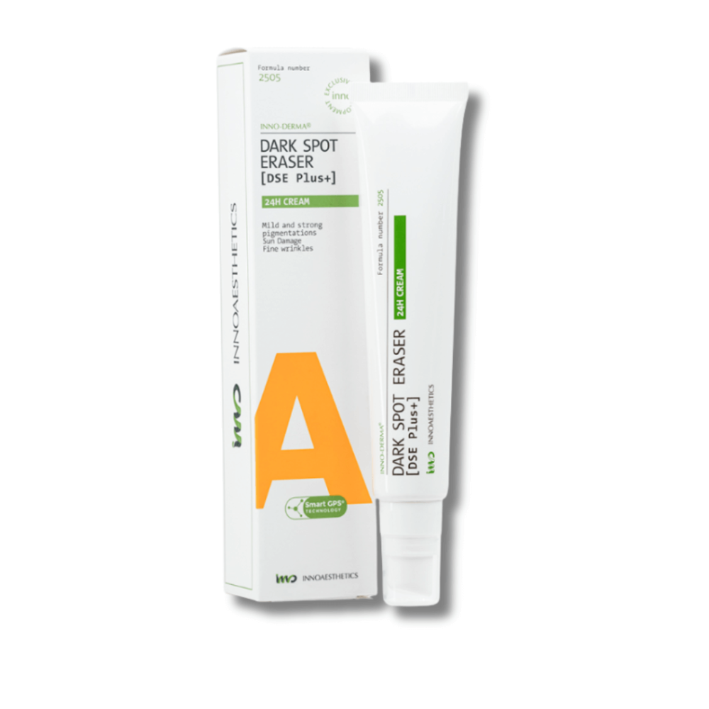 Активний освітлюючий крем для обличчя - Innoaesthetics Dark Spot Eraser 24H Cream
