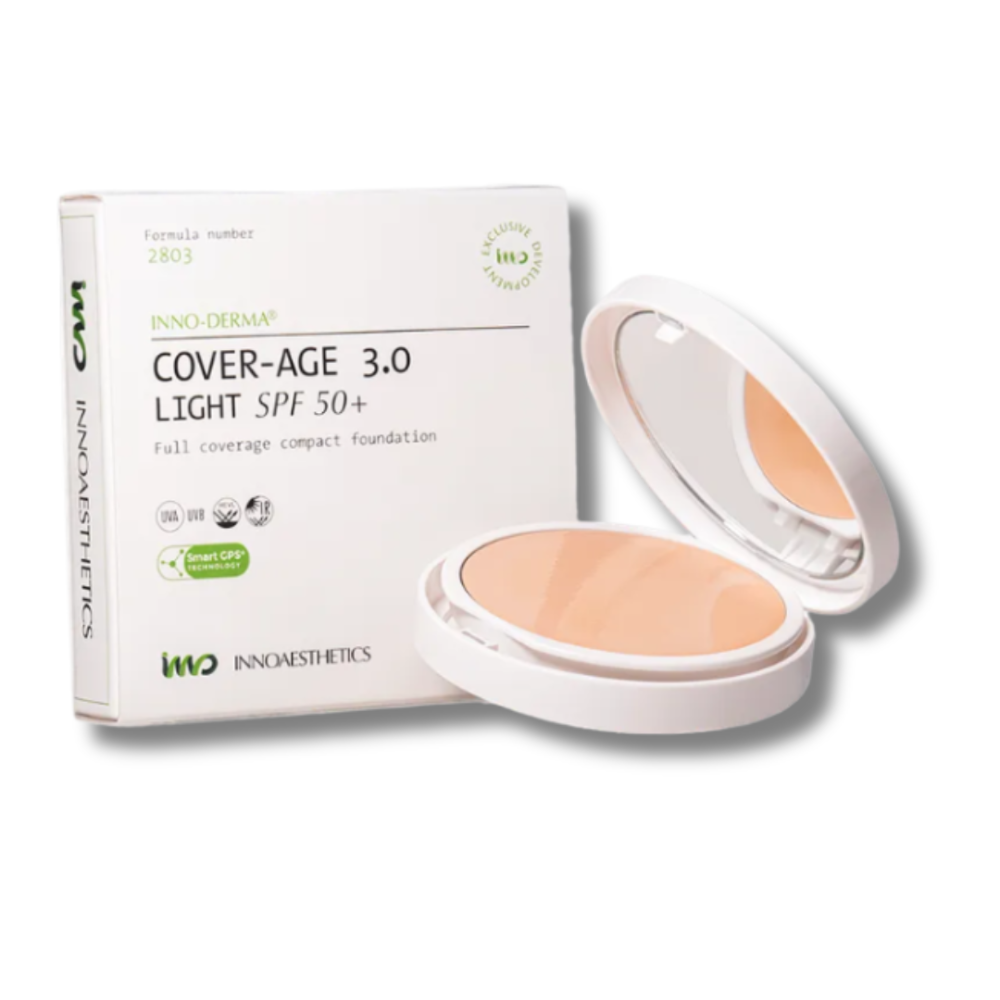 Компактна тональна основа-кушон - Innoaesthetics Epigen Coverage UVP 50+