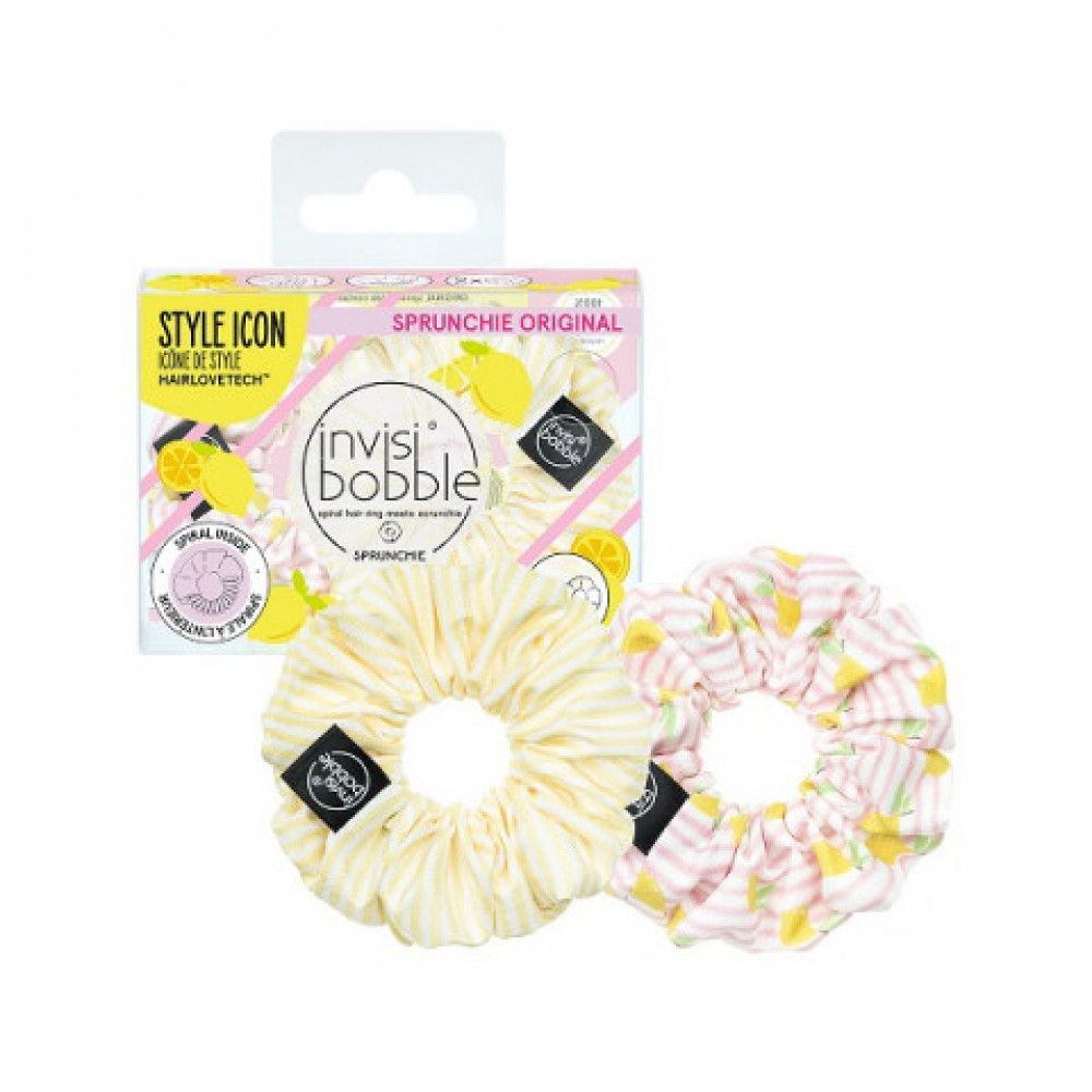 Гумка-браслет для волосся - Invisibobble Fruit Fiesta Sprunchie Simply the Zest