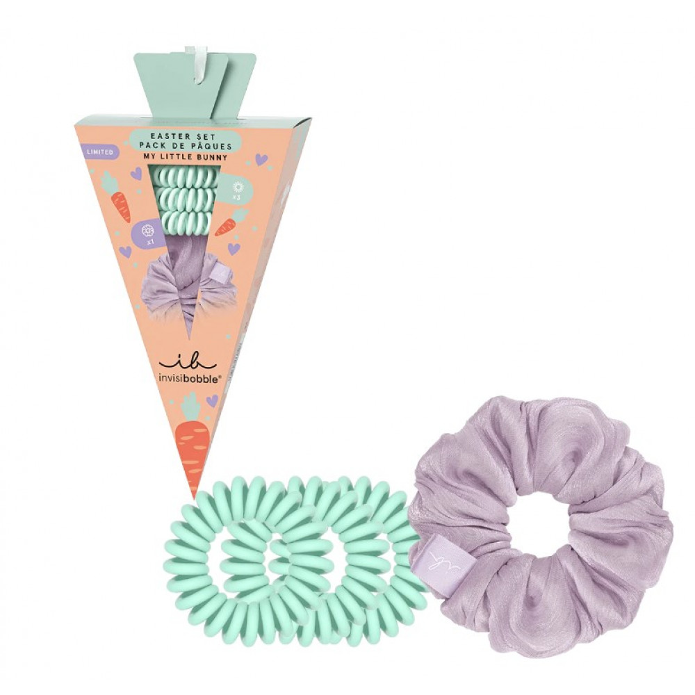 Набір резинок для волосся - Invisibobble Easter Set My Little Bunny