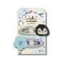 Заколка для волосся - Invisibobble SNAP CLIPSTAR KIDS Polar Penguin