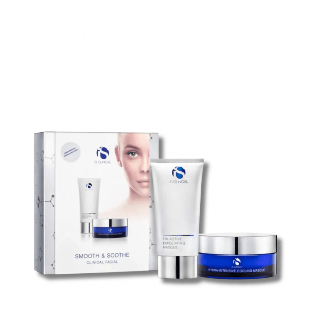 Набор спа-уход бархатная кожа - iS Clinical Smooth & Soothe Clinical Facial