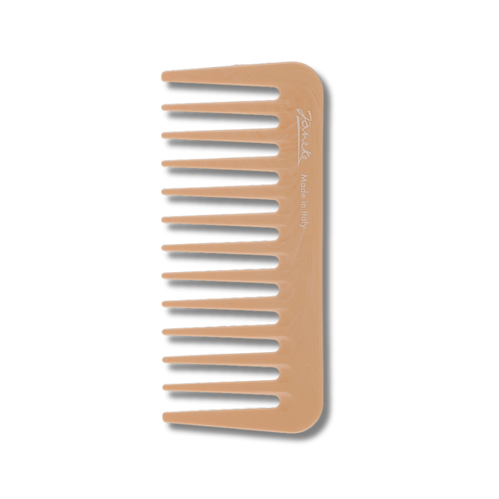 Гребень для волос бежевый - Janeke Mini Supercomb