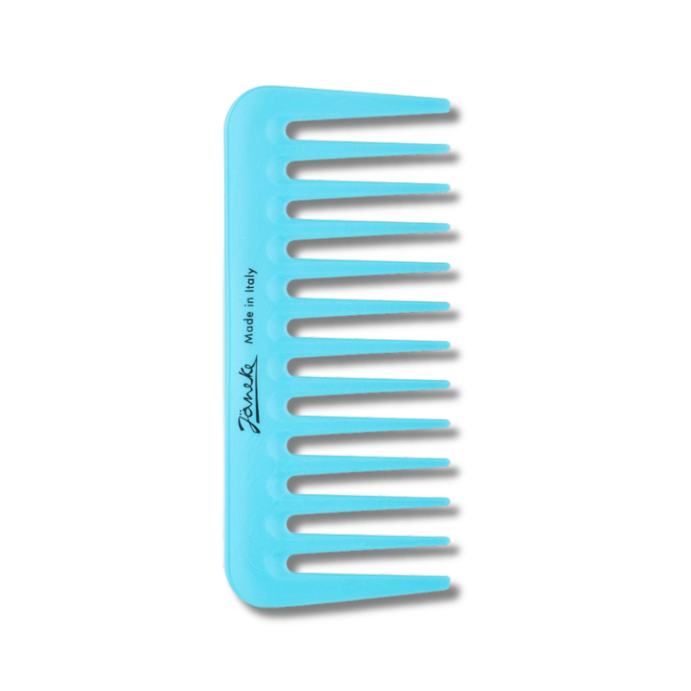 Гребень для волос синий - Janeke Mini Supercomb