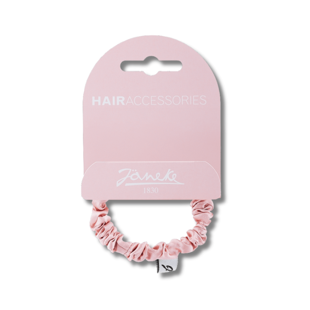 Гумка для волосся тканинна рожева - Janeke Elastic Scrunchie CM7500