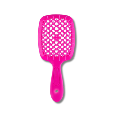 Маленький гребінець для волосся фуксія неон - Janeke Small Superbrush Маленький гребінець для волосся фуксія неон - Janeke Small Superbrush