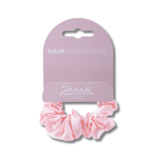 Гумка для волосся тканинна рожева - Janeke Elastic Scrunchie CM7000