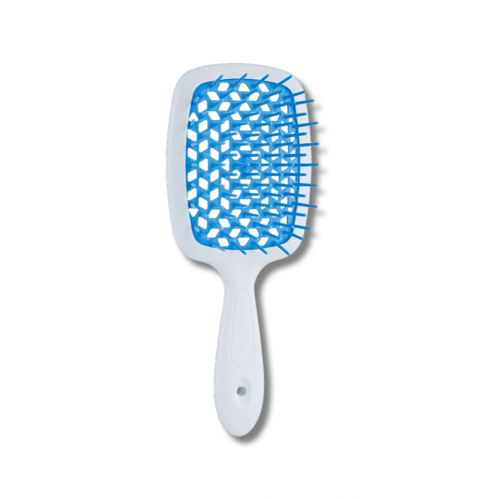 Супербраш біла з синьою серединкою - Janeke Superbrush