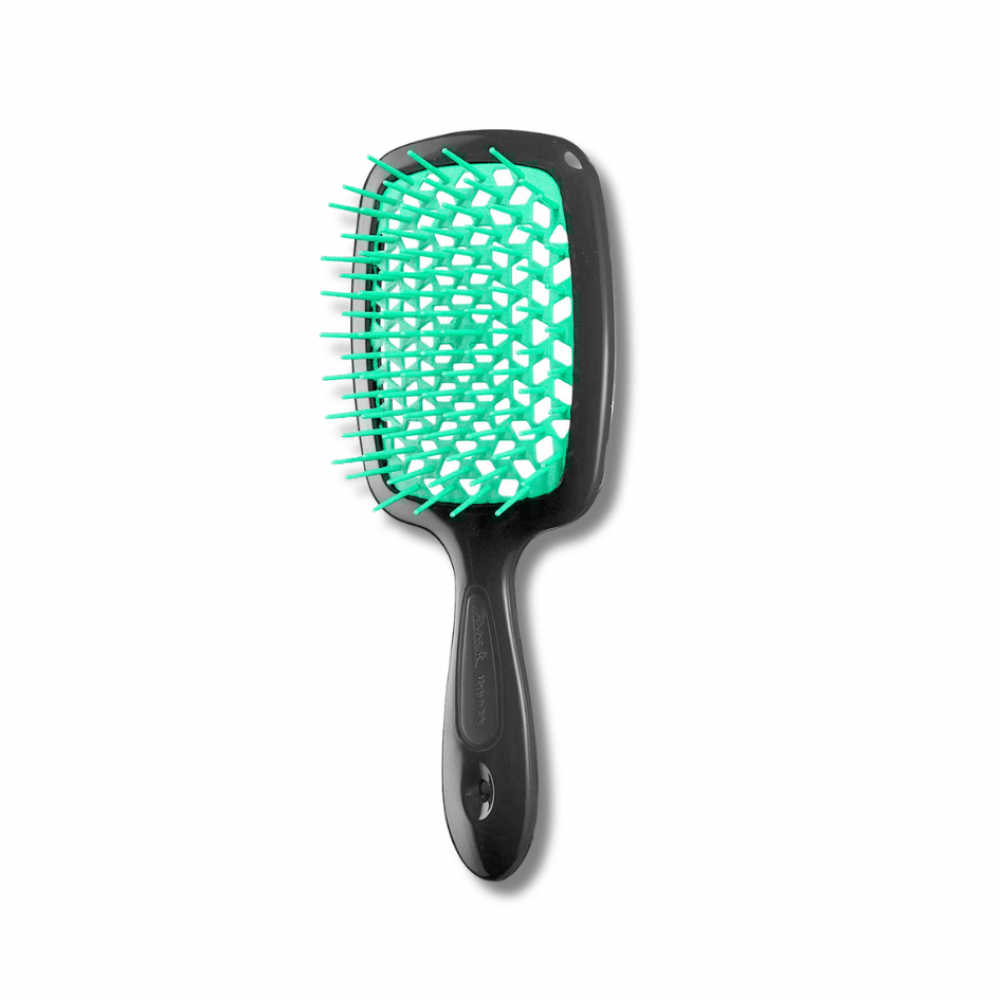 Супербраш чорна з бірюзовою серединкою - Janeke Superbrush