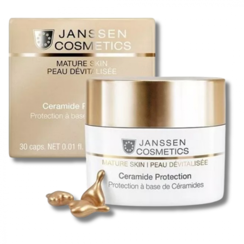 Капсули для обличчя - Janssen Cosmetics Mature Skin Ceramide Protection Capsules