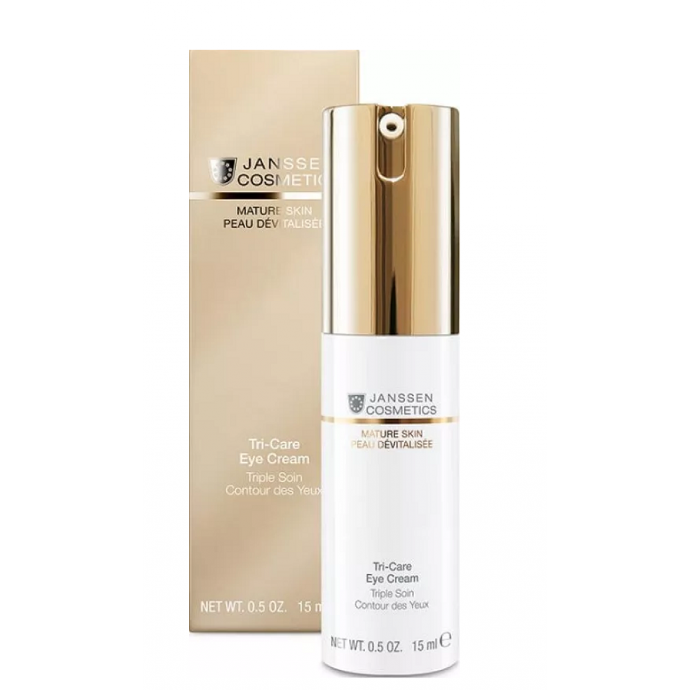Омолоджуючий крем для очей - Janssen Cosmetics Tri-Care Eye Cream