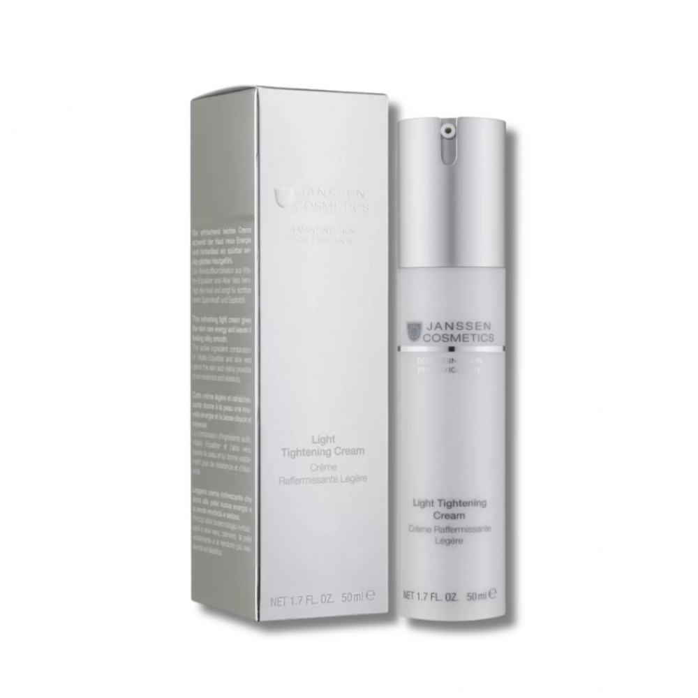 Легкий крем, що підтягує та зміцнює - Janssen Cosmetics Demanding Skin Light Tightening Cream