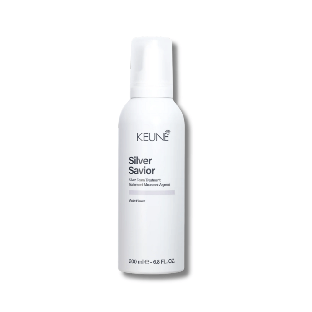 Незмивна пінка для волосся “Срібний блиск” - Keune Care Silver Savior Silver Foam Treatment