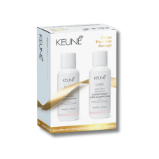 Святковий набір для волосся Кератинове випрямлення - Keune Holiday Gift Box Small Keratin Smooth Travel Size