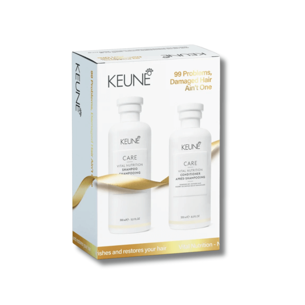 Святковий набір для волосся Основне живлення - Keune Holiday Gift Box Medium Vital Nutrition  
