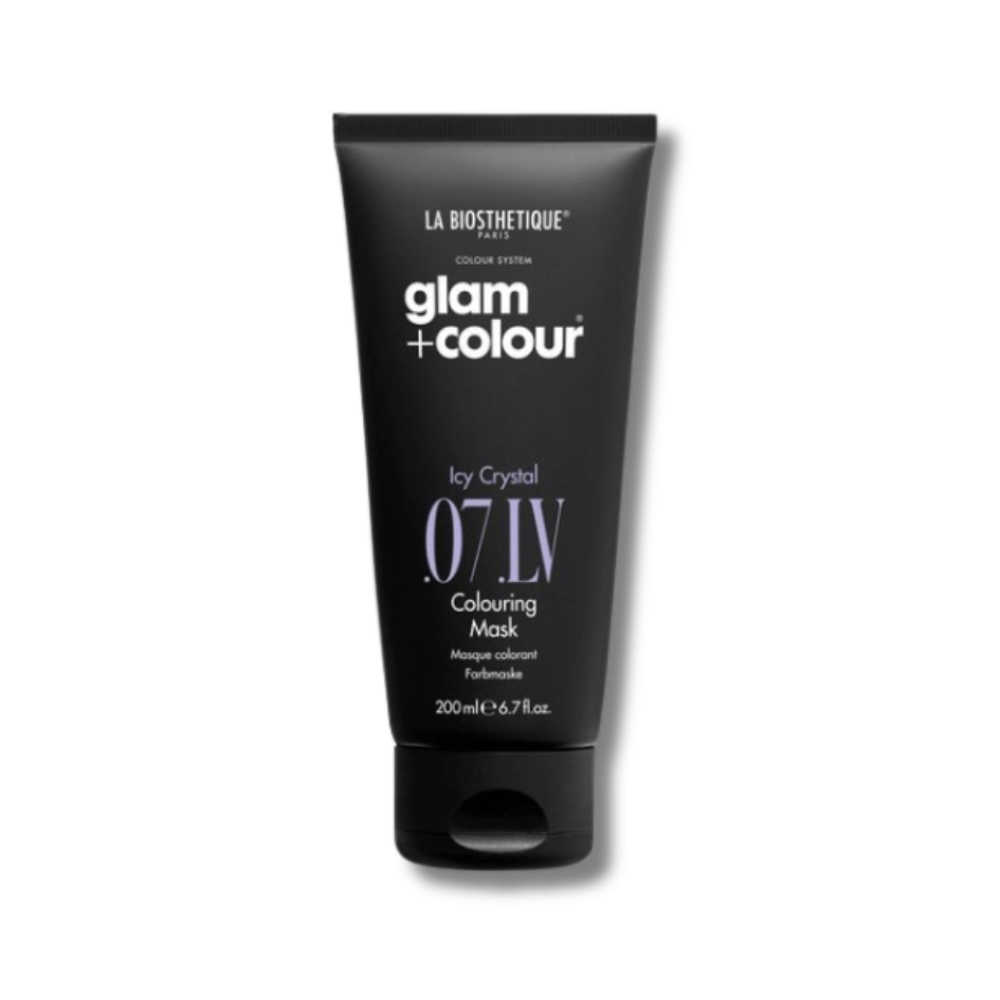 Маска фарбуюча для підтримки відтінку "Icy Crystal" - La Biosthetique Glam Colour Icy Crystal.07.LV Mask Colouring Mask
