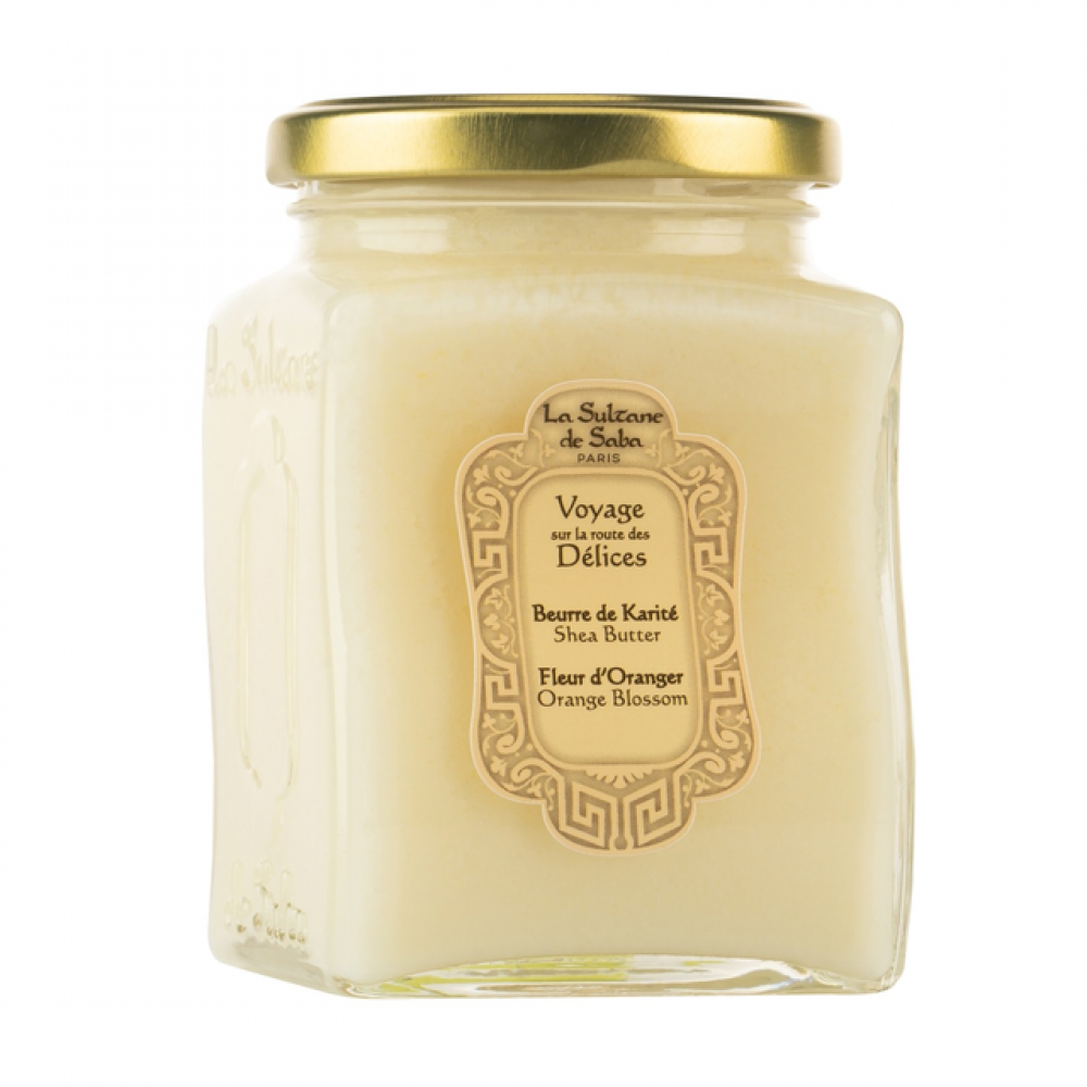 Масло каріте з ароматом апельсинових квітів - La Sultane De Saba Beurre De Karite Fleur D'oranger