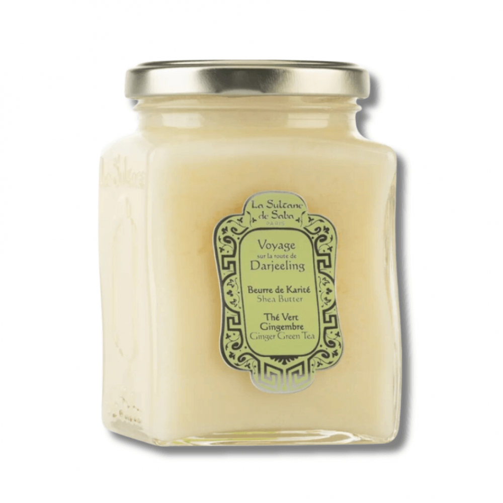 Масло карите с ароматом зеленого чая и имбиря - La Sultane De Saba Beurre De Karite The Vert