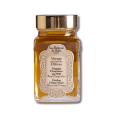 Медова маска для обличчя та тіла «Троянда та імбир» - La Sultane De Saba Rose Ginger Honey Mask