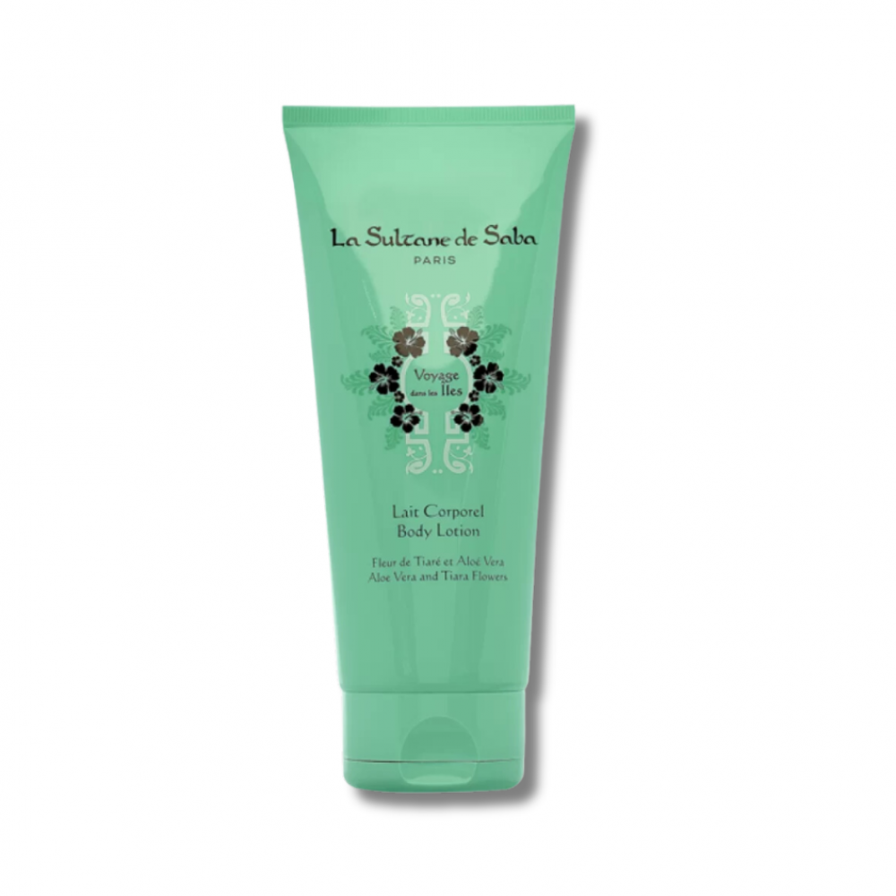 Молочко для тіла Тіаре та Алое Віра - La Sultane de Saba Lait Corporel Body Lotion Aloe Vera and Tiare Flowers