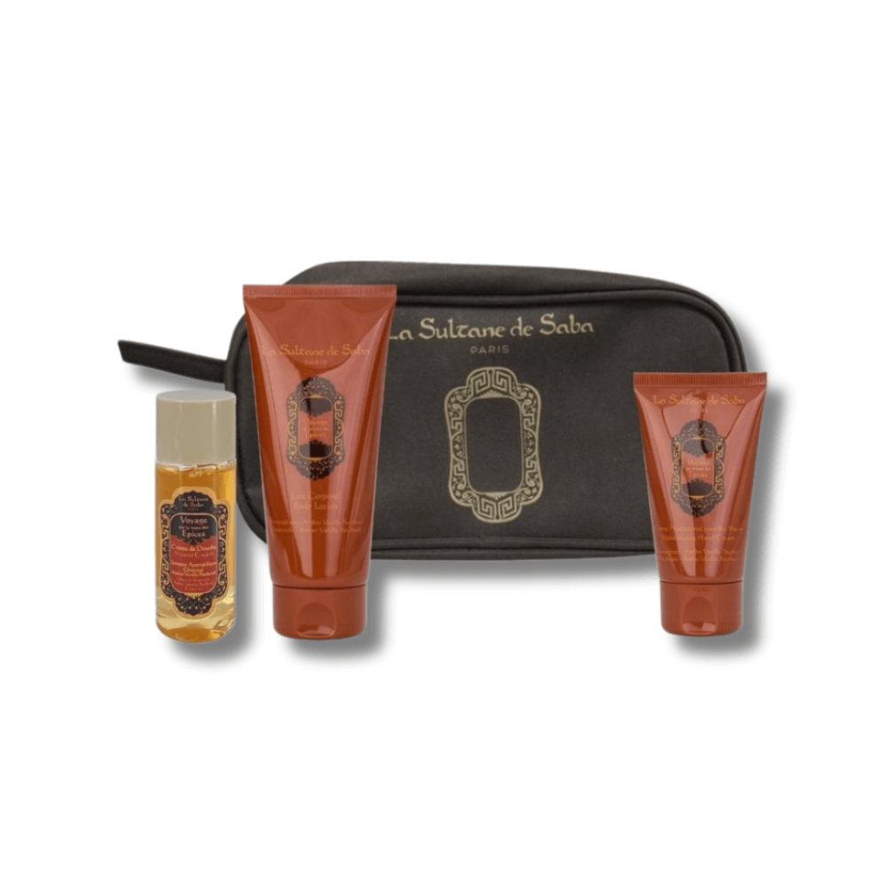 Набор для тела "Аюрведический" с молочком - La Sultane de Saba Ayurvedic Body Set