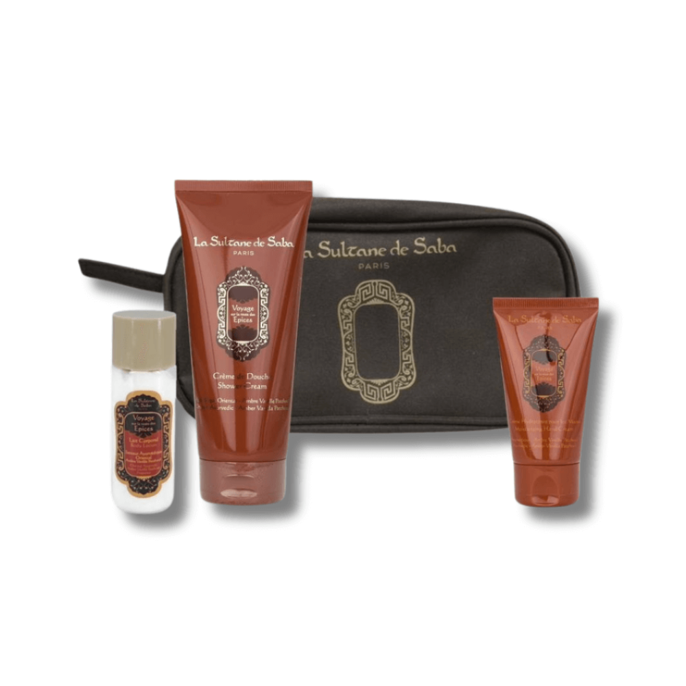 Набір для тіла "Аюрведичний" з гелем - La Sultane de Saba Ayurvedic Body Set