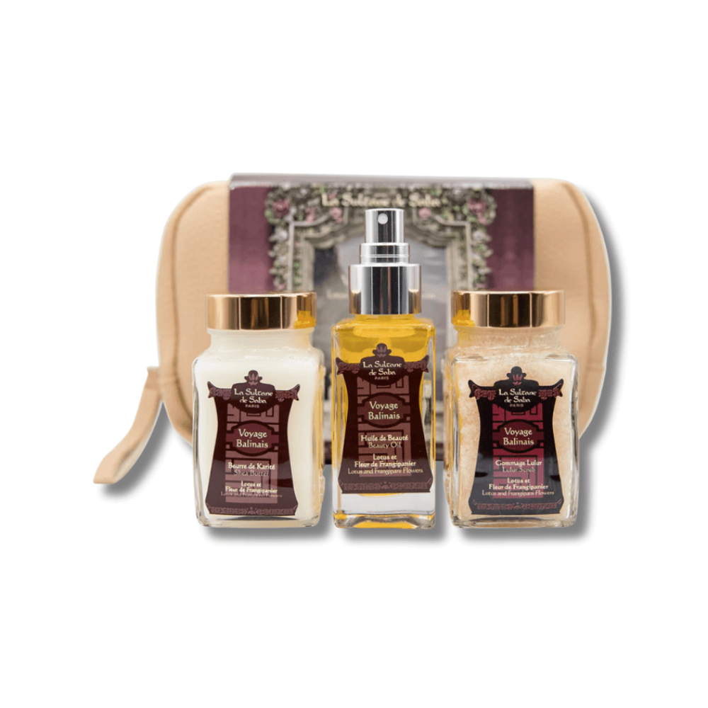 Набір для тіла - La Sultane De Saba Coffret Voyage Balinais