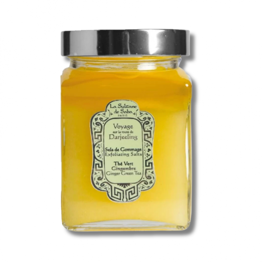 Сольовий скраб з ароматом зеленого чаю та імбиру - La Sultane de Saba Sels De Gommage The Vert Gingembre