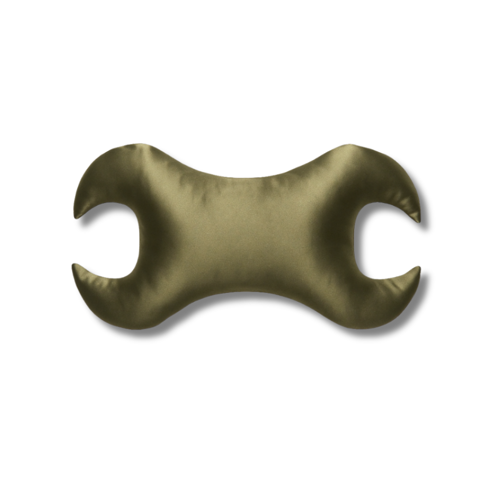 Анти-эйдж подушка KEY против морщин вокруг глаз оливковая - MOLODO Key Anti-Aging Pillow Against Wrinkles Around The Eyes Forest Moss