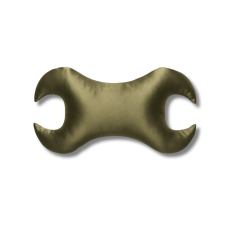 Анти-ейдж подушка KEY проти зморшок навколо очей оливкова - MOLODO Key Anti-Aging Pillow Against Wrinkles Around The Eyes Forest Moss