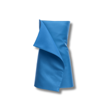 Рушник для тіла з шовку та мікрофібри синій - MOLODO Silk & Microfibre Towel Blue