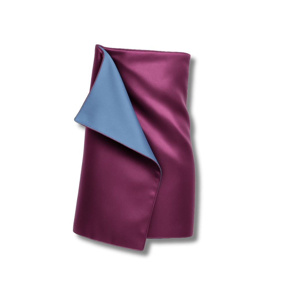Полотенце для тела из шелка и микрофибры сливовое - MOLODO Silk & Microfibre Towel Plum