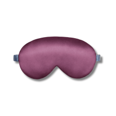 Шовкова маска для сну сливова - MOLODO Silk Sleep Mask Plum