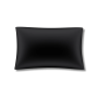 Шелковая наволочка чёрная - MOLODO Silk Pillowcase Black