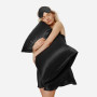 Шелковая наволочка чёрная - MOLODO Silk Pillowcase Black