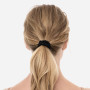 Шовкова резинка для волосся чорна - MOLODO Silk Scrunchie Small Black