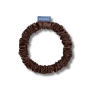Шовкова резинка для волосся коричнева - MOLODO Silk Scrunchie Small Brown