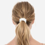 Шовкова резинка для волосся молочна - MOLODO Silk Scrunchie Small Off White