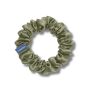 Шовкова резинка для волосся оливкова - MOLODO Silk Scrunchie Medium Forest Moss