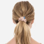 Шовкова резинка для волосся пудрова - MOLODO Silk Scrunchie Medium Powder Pink